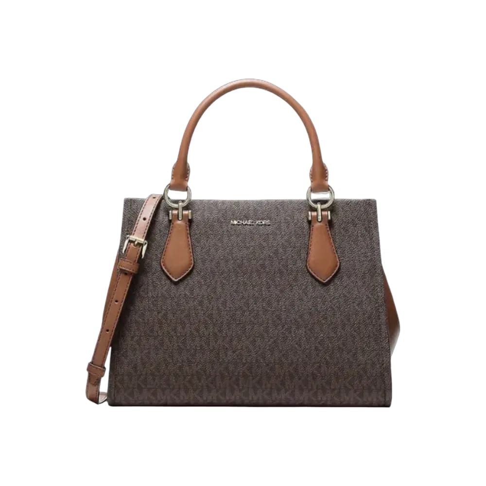 Michael Kors Brown Marilyn Medium Satchel