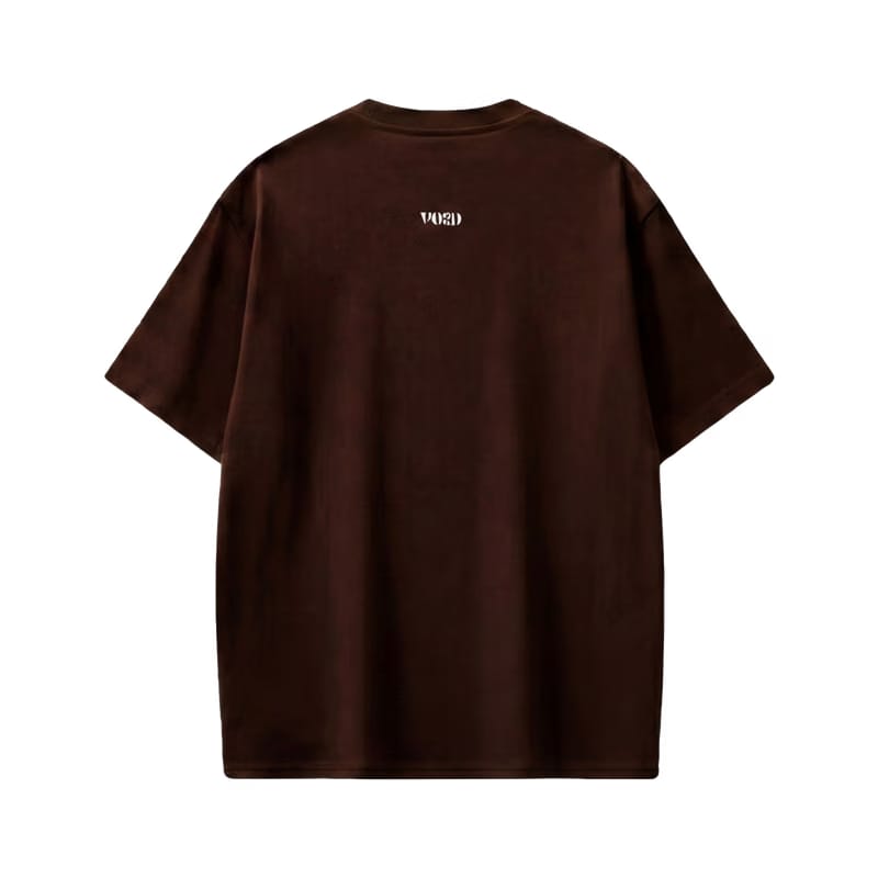 Voyd AM PM Routine Brown t-shirt