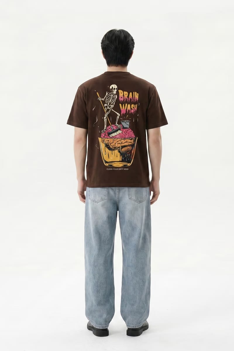 Voyd Bad Brains Brown t-shirt