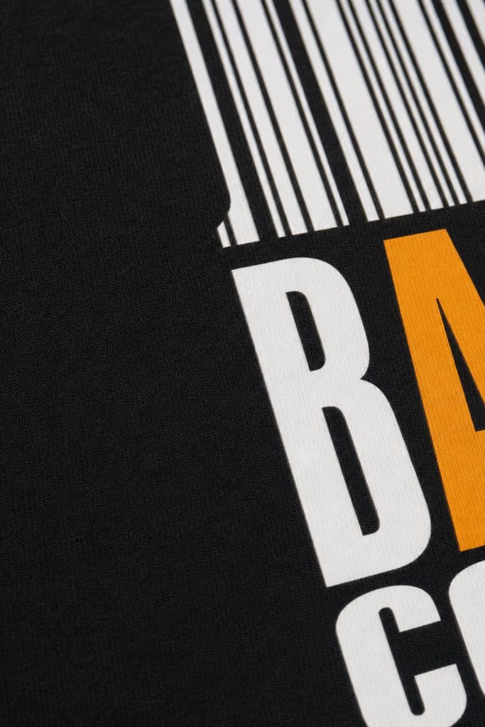 Voyd Bar Code Black t-shirt