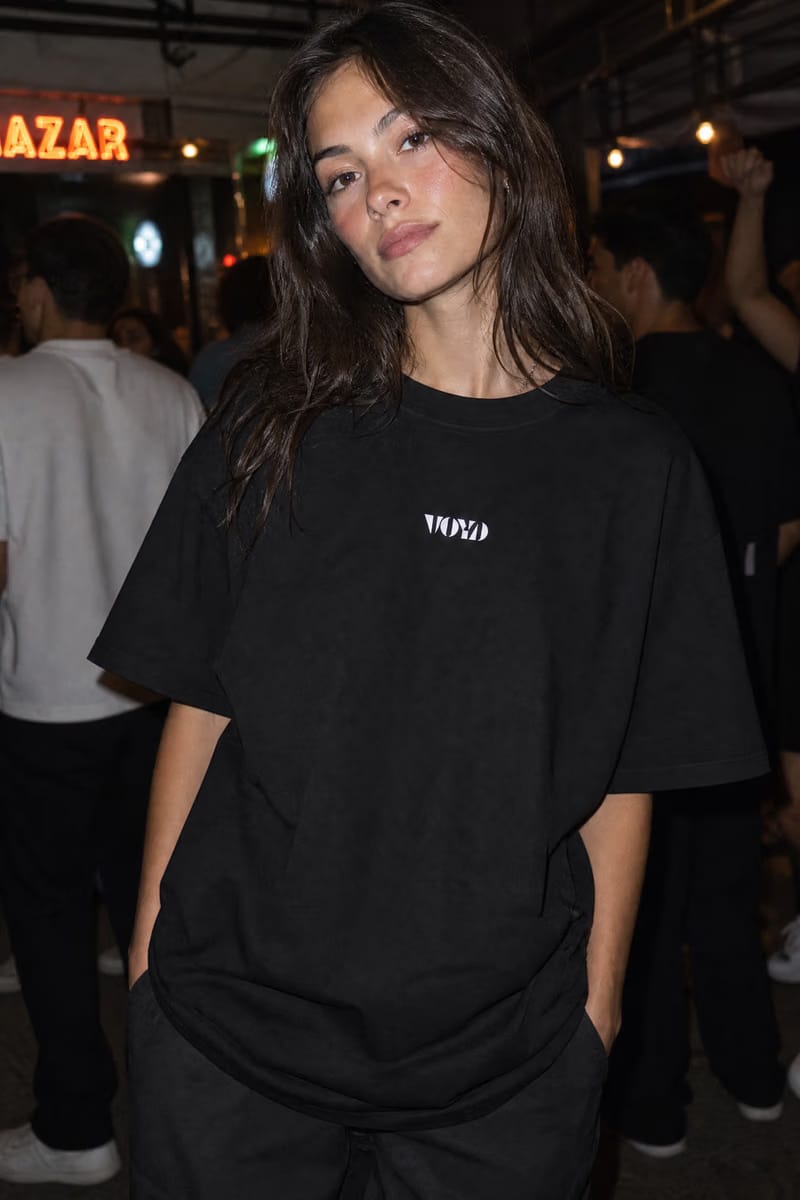 Voyd Bar Code Black t-shirt