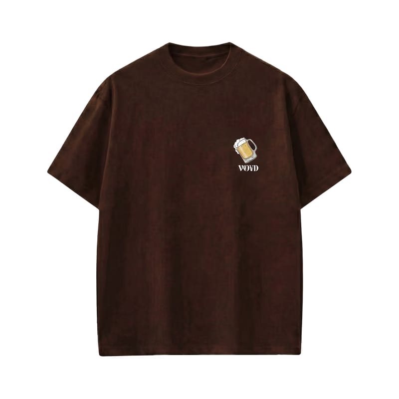 Voyd Beer Mode Brown t-shirt