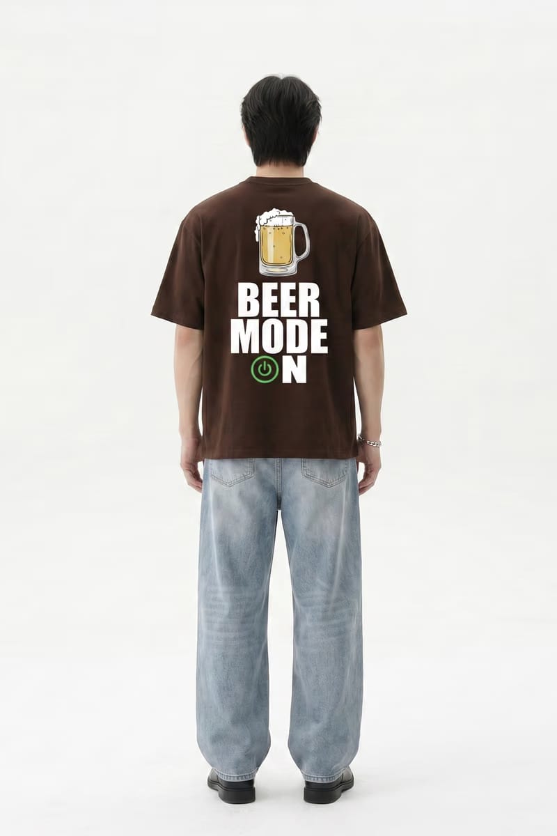 Voyd Beer Mode Brown t-shirt