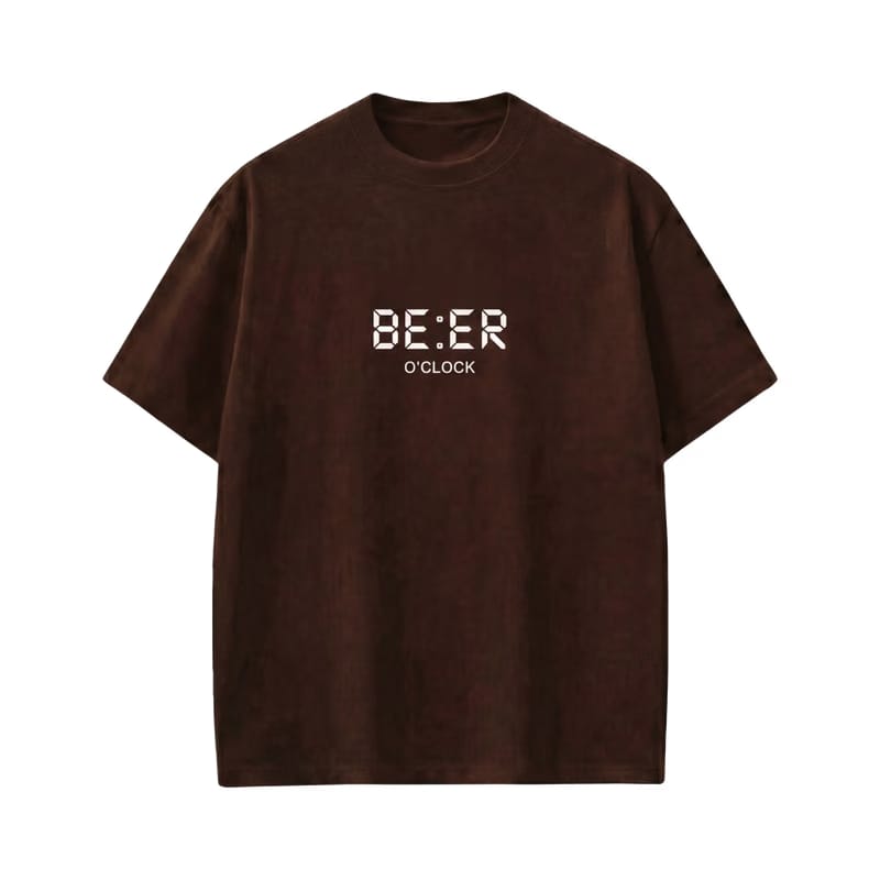 Voyd Dead But Vibing Brown t-shirt