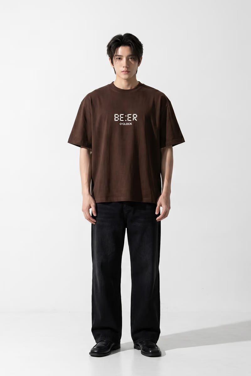Voyd Dead But Vibing Brown t-shirt