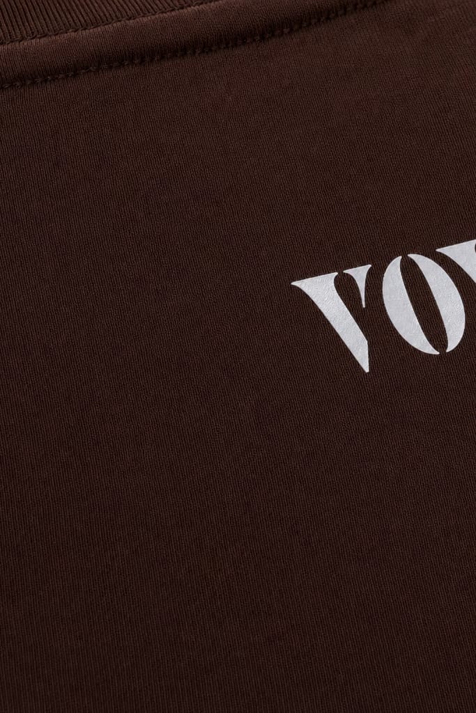 Voyd For The Weekend Brown t-shirt