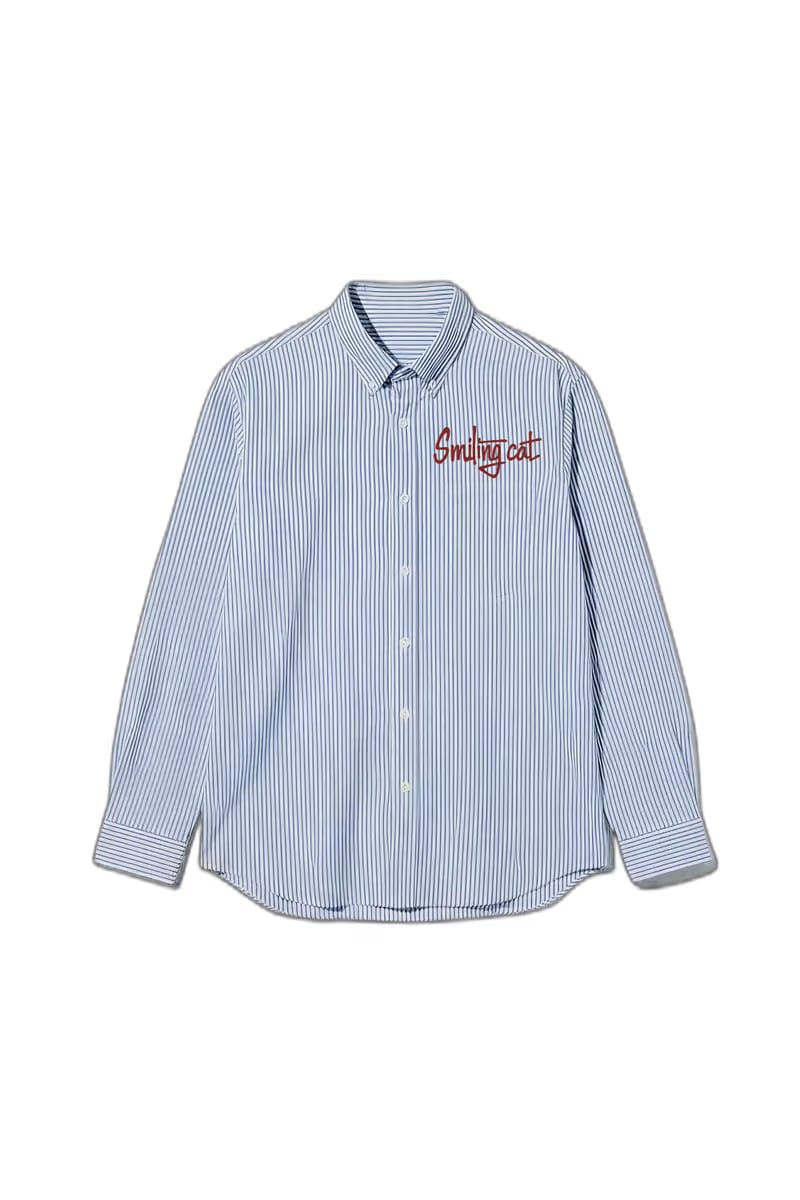 Smiling Cat- Out of This World Striped Shirt