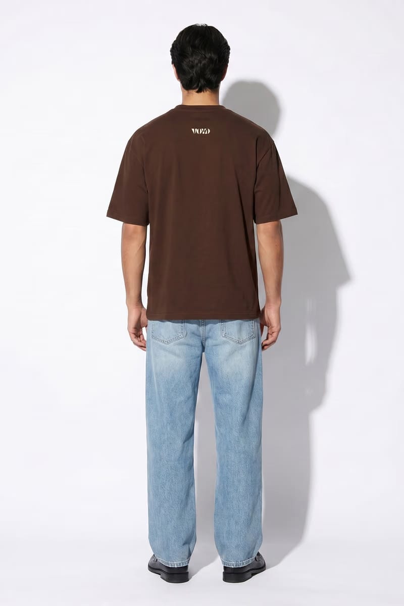 Voyd Skeleton Cheers Brown t-shirt
