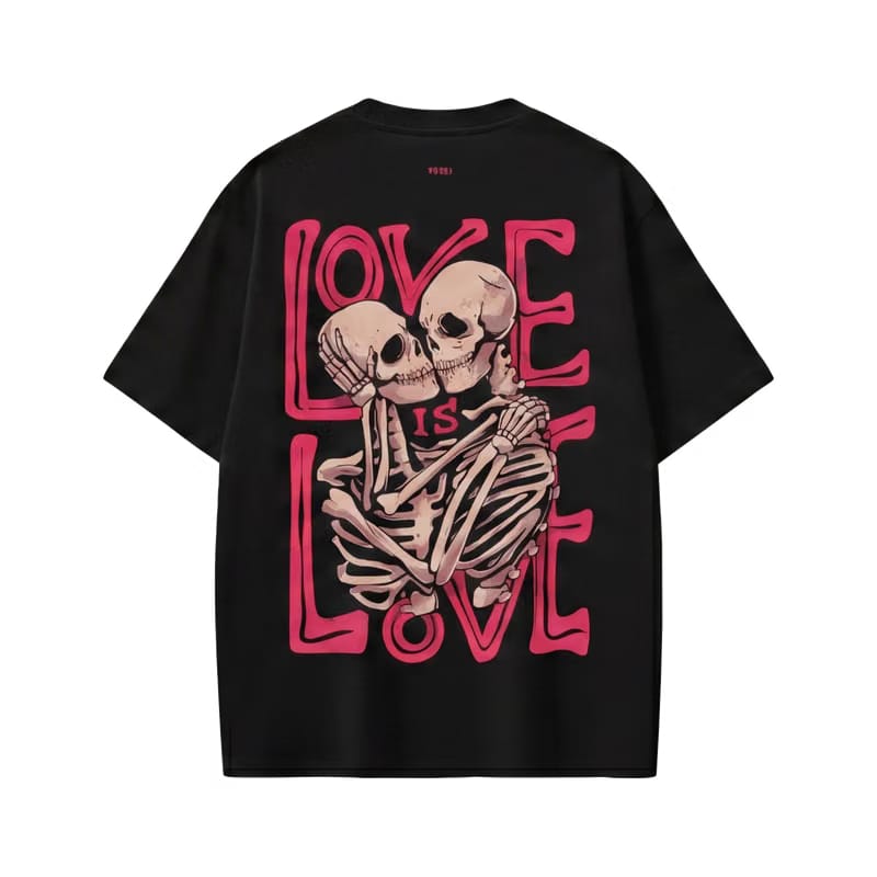 Voyd Skeleton Love Black t-shirt
