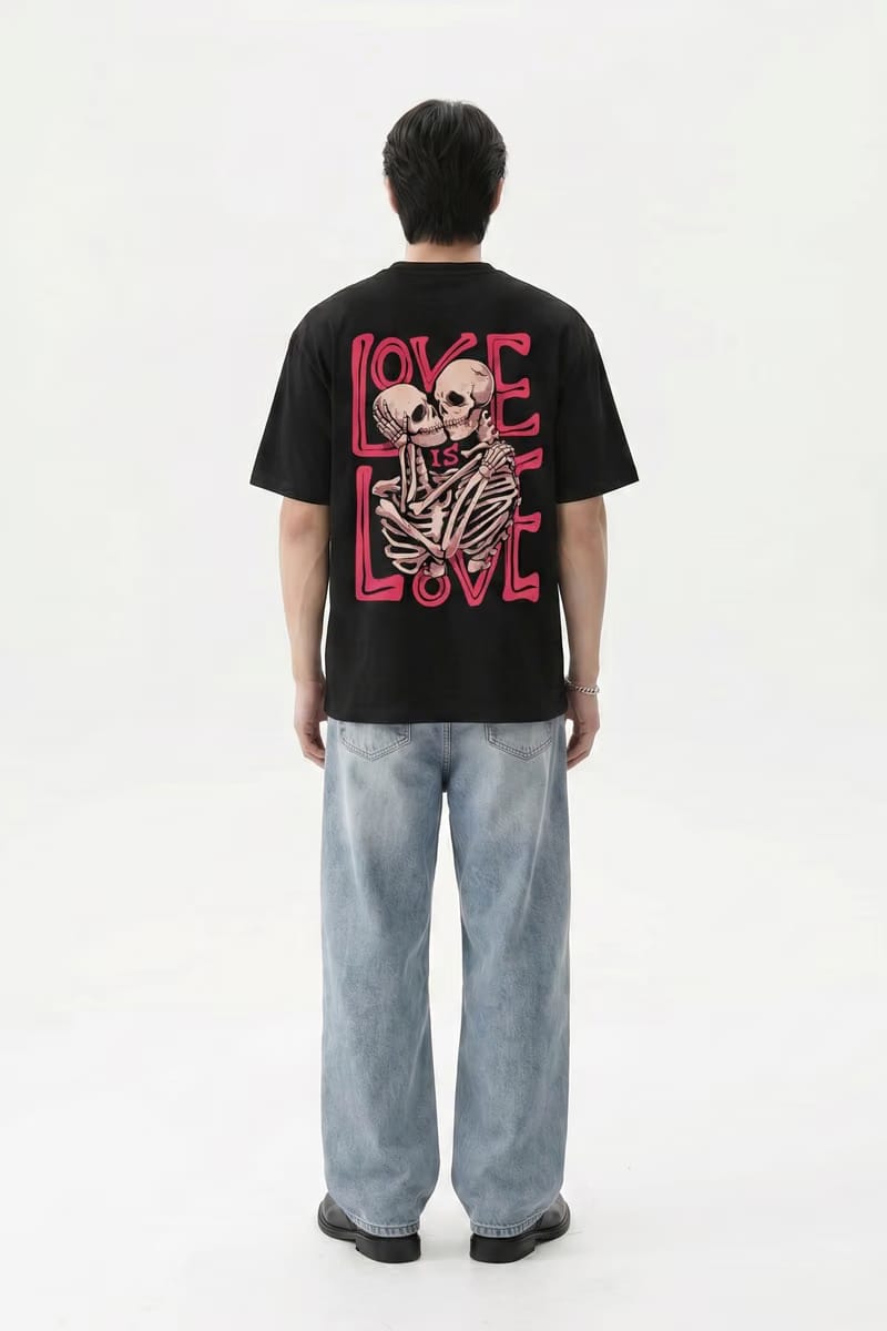 Voyd Skeleton Love Black t-shirt