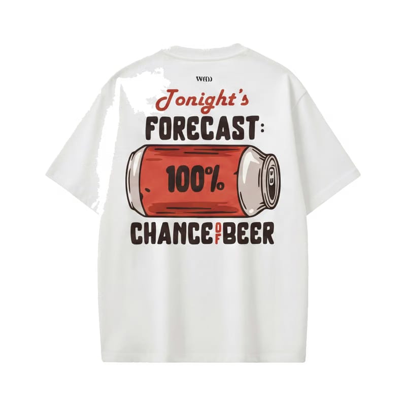 Voyd Tonight's Forecast White t-shirt