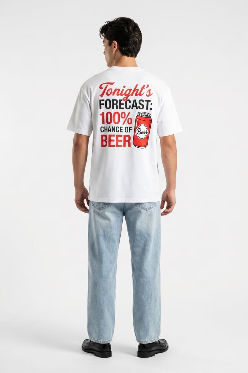 Voyd Tonight's Forecast White t-shirt