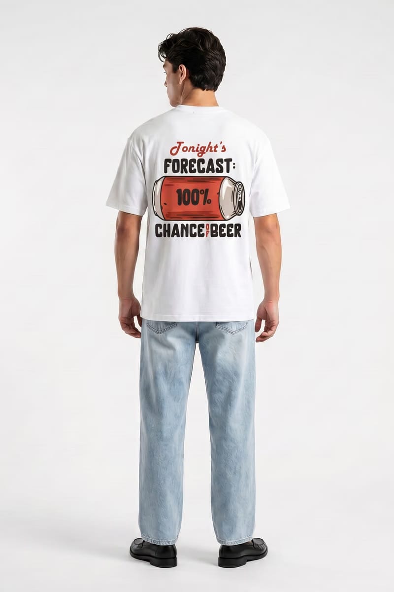 Voyd Tonight's Forecast White t-shirt