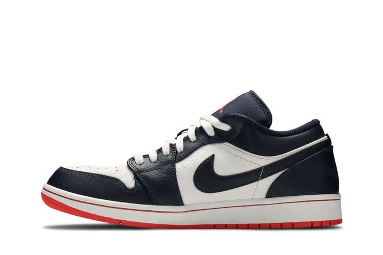 JORDAN 1 LOW OBSIDIAN EMBER GLOW