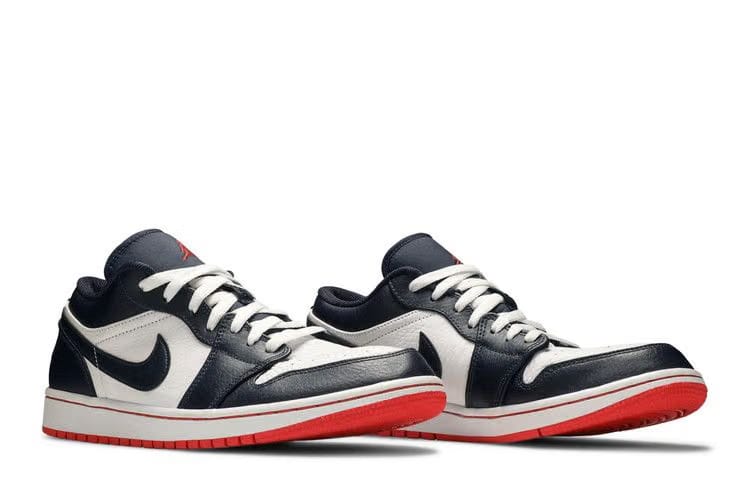 JORDAN 1 LOW OBSIDIAN EMBER GLOW