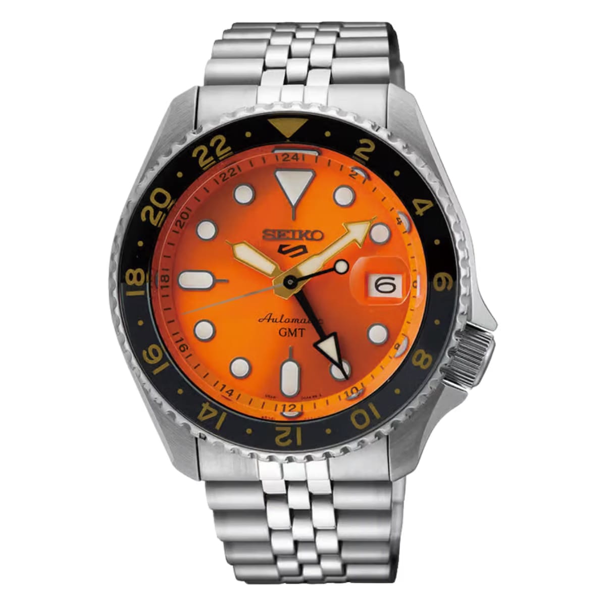 Seiko SSK005K1 5 Sports Automatic GMT Watch for Men