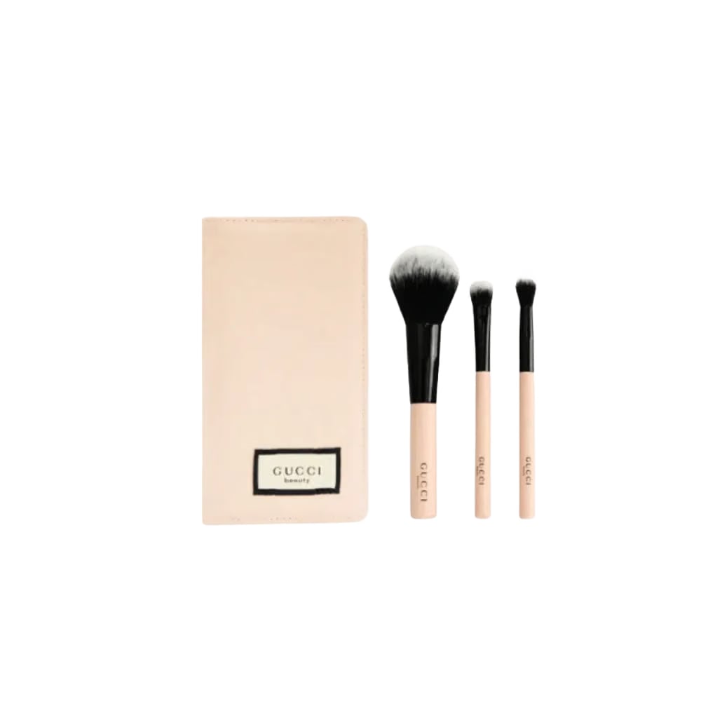 GUCCI Makeup Pink Makeup Brushes, 3 pcs