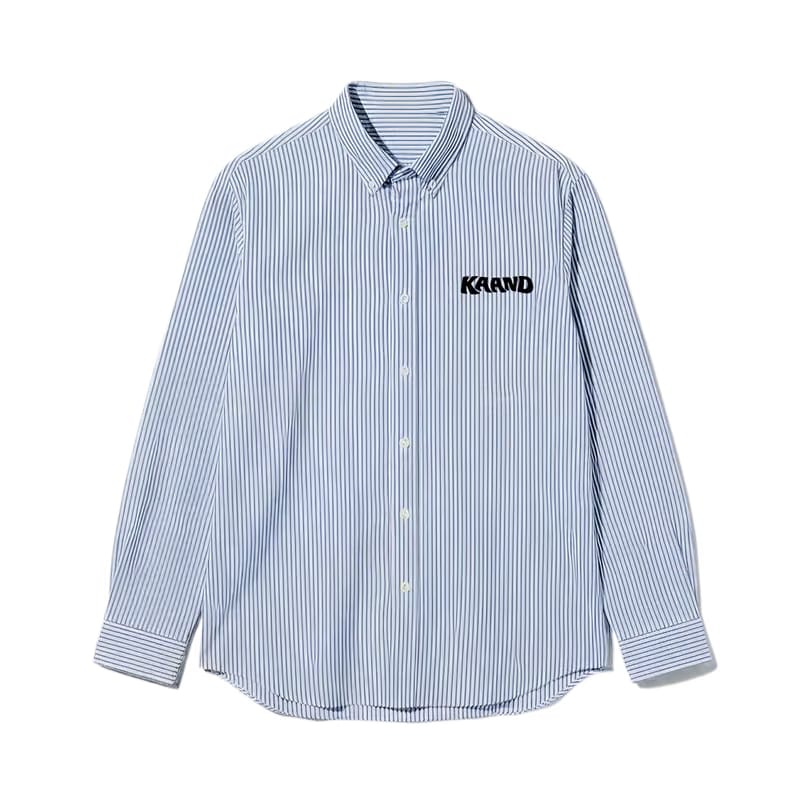 Kaand Chai Peena Chlein Striped Shirt(Blue)
