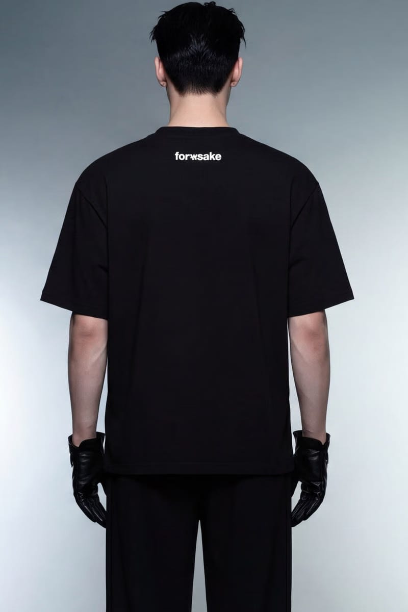 Forfksake Can't Pay Attention T-Shirt Black