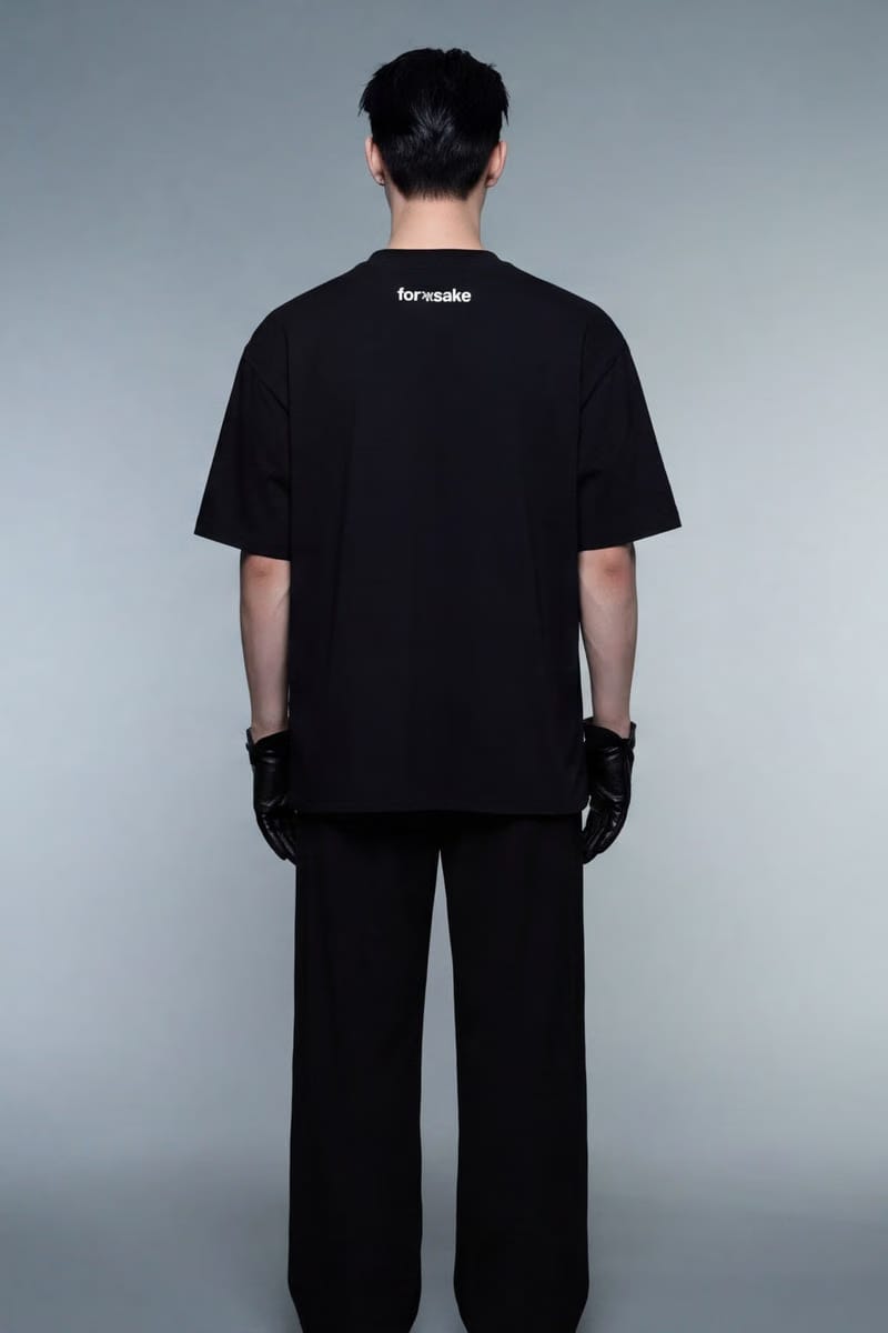 Forfksake Chill Harder Than Party T-Shirt Black