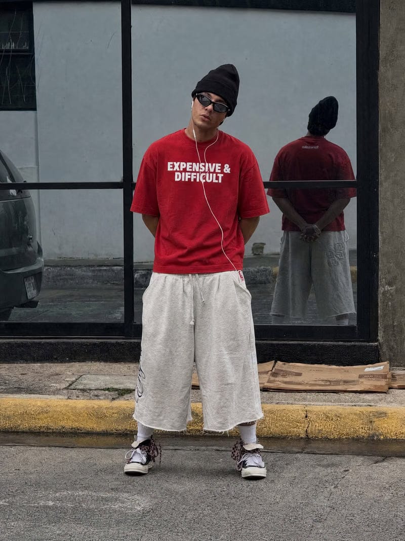 Forfksake Expensive & Difficult T-Shirt Red