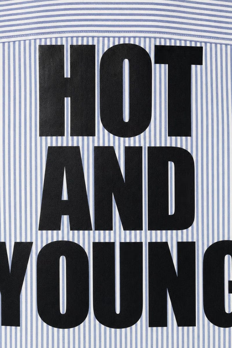 Forfksake Hot And Young Striped Shirt Blue