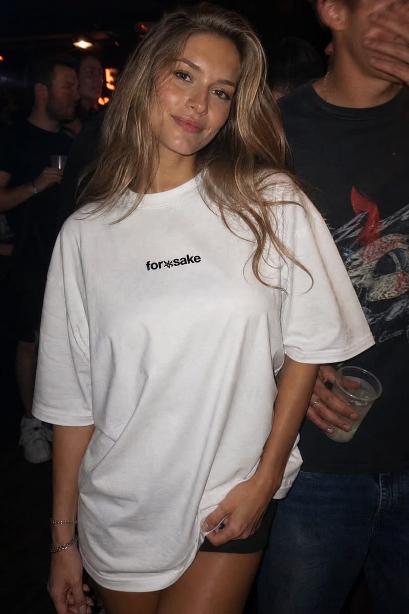 Forfksake Hotter Girlfriend T-Shirt White