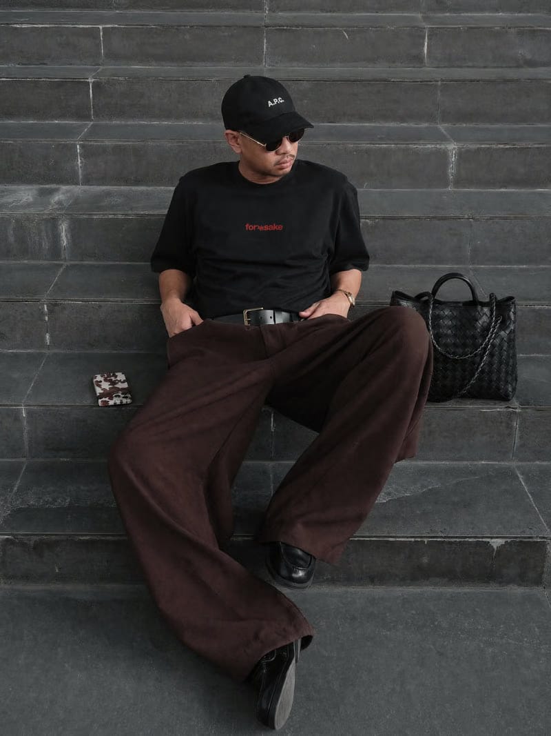 Forfksake Pray For Cars T-Shirt Black