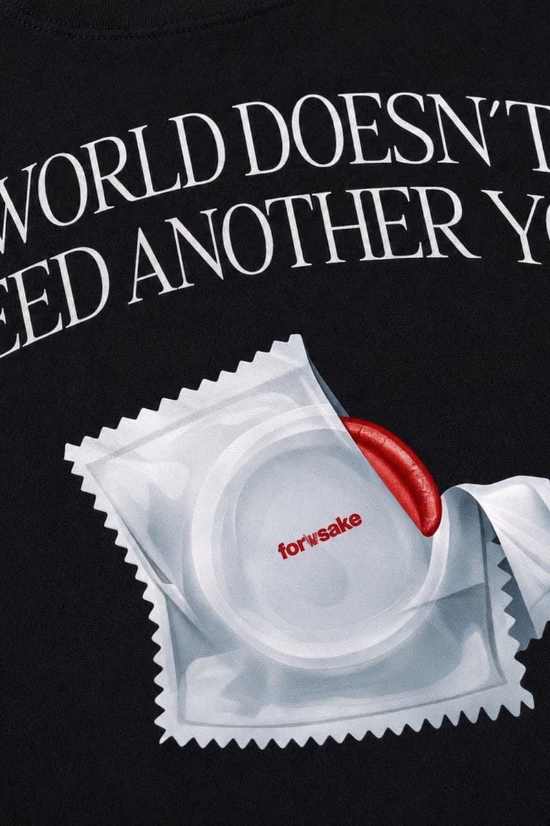 Forfksake Protect The World T-Shirt Black