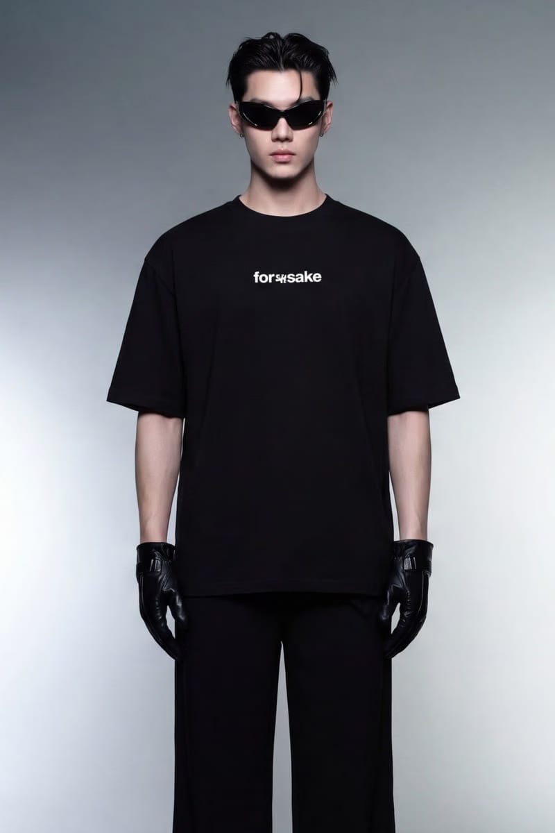Forfksake Protect The World T-Shirt Black
