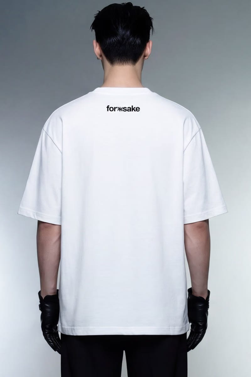 Forfksake Quick Question T-Shirt White