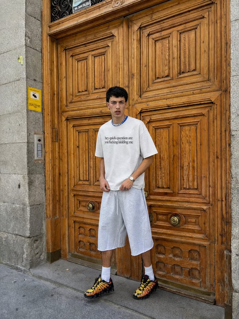 Forfksake Quick Question T-Shirt White