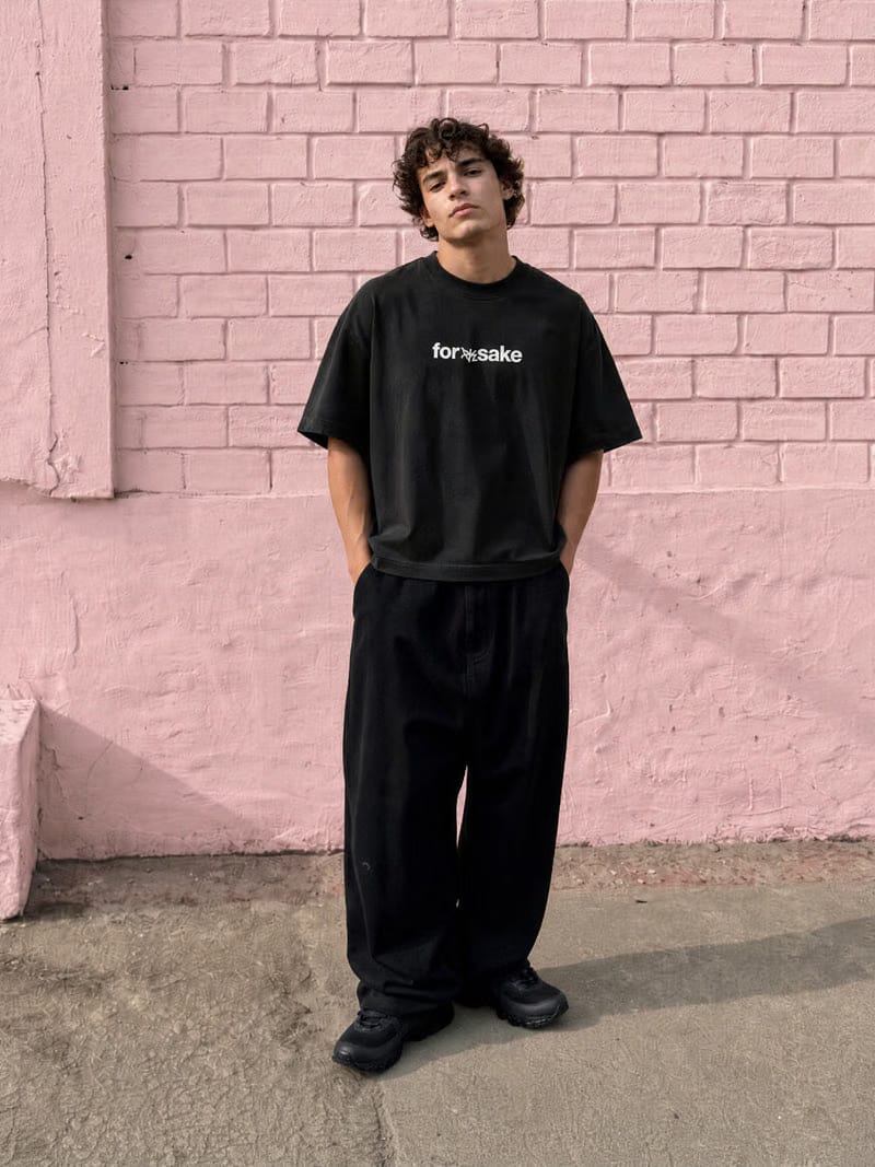 Forfksake Red Flags T-Shirt Black