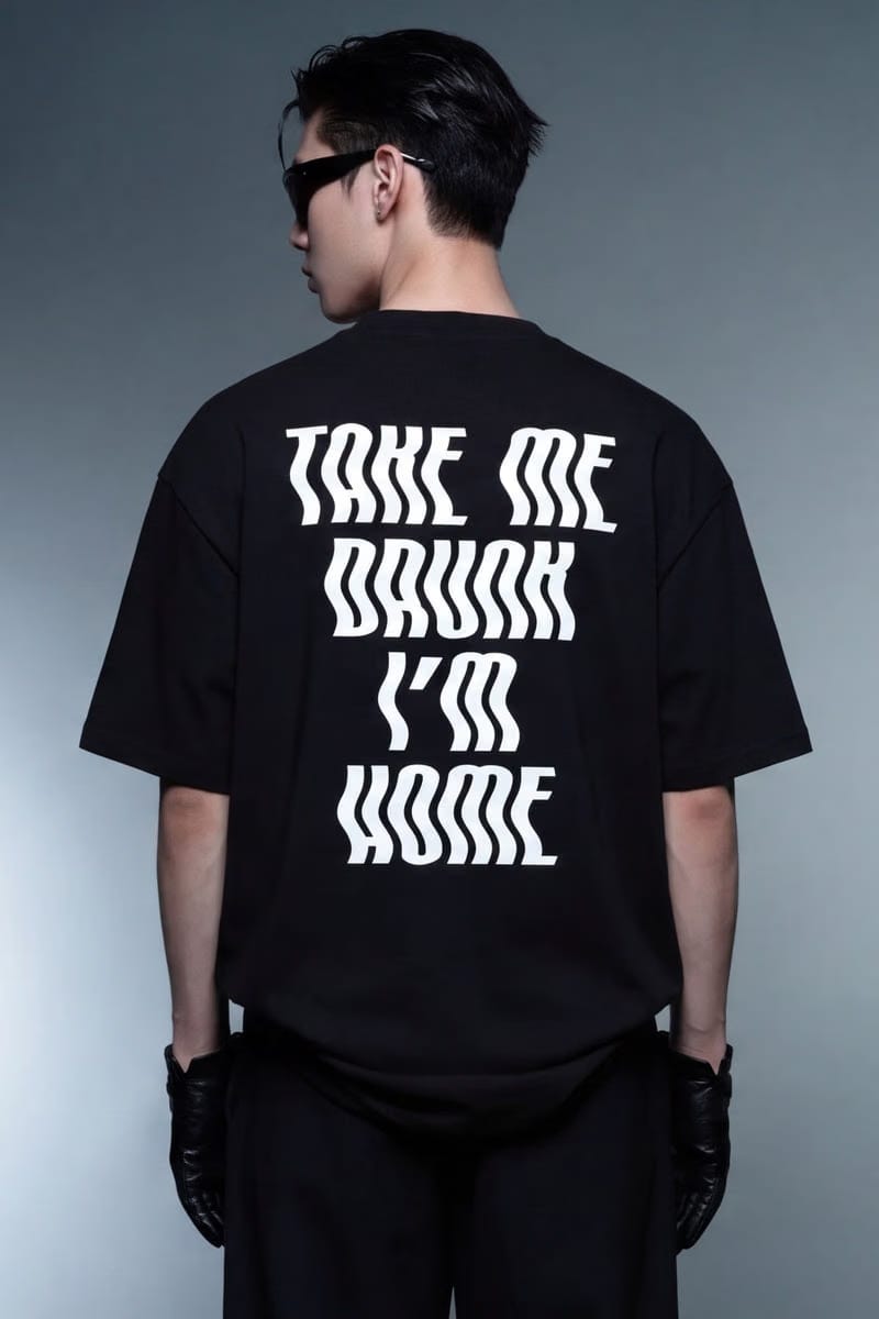 Forfksake Take Me Home T-Shirt Black
