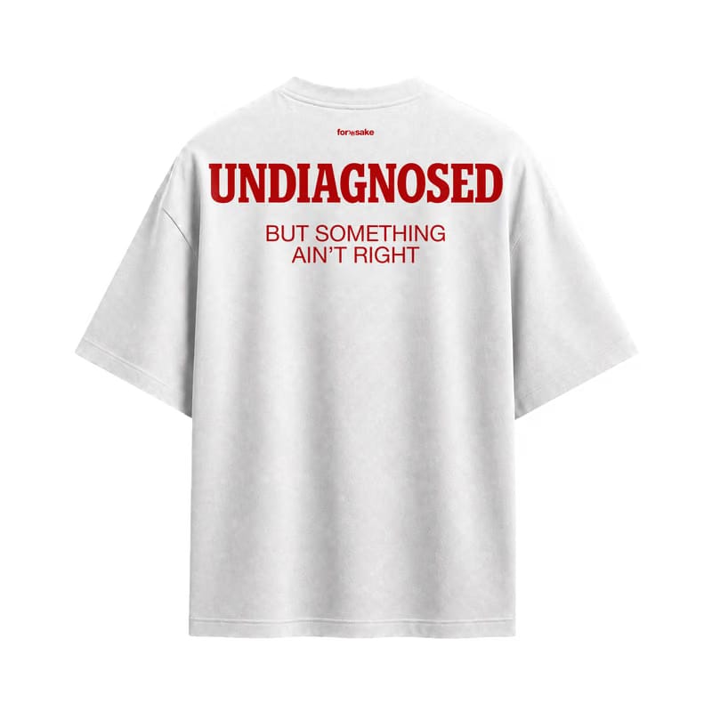 Forfksake Undiagnosed T-Shirt White