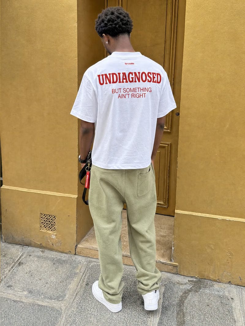 Forfksake Undiagnosed T-Shirt White
