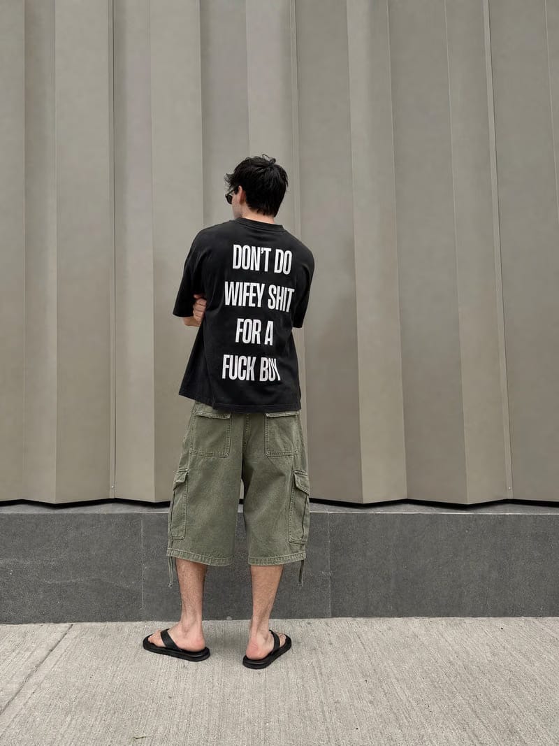 Forfksake Wifey Shit T-Shirt Black