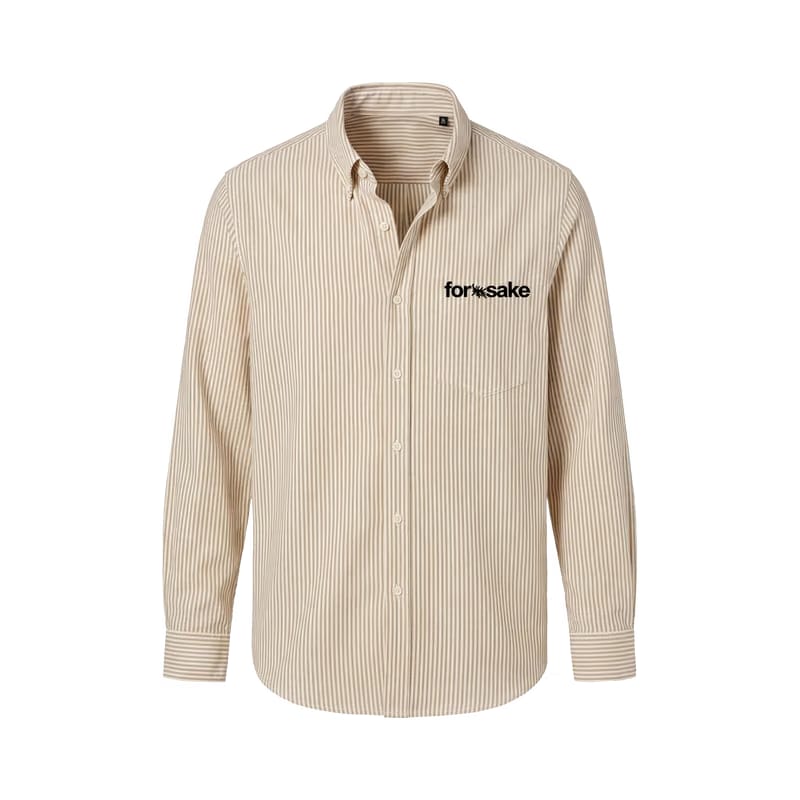 Forfksake You Need Money Striped Shirt (Yellow)