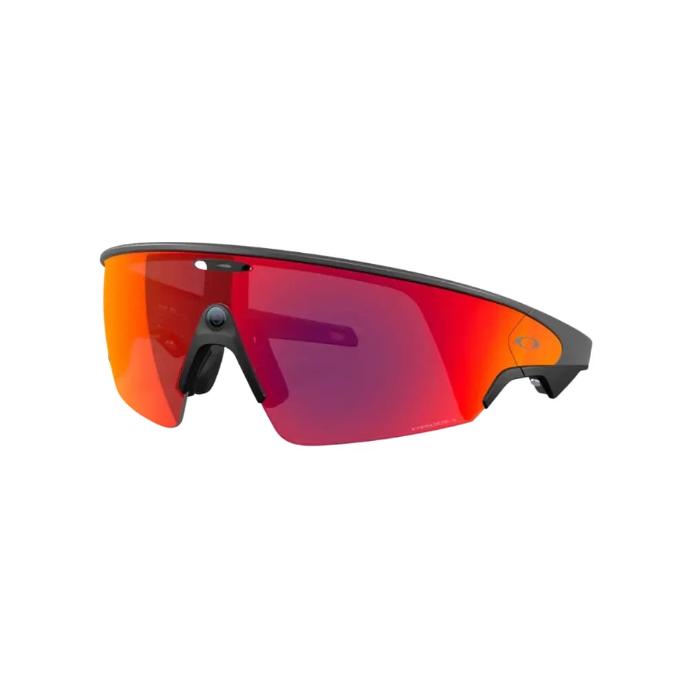 Meta x Oakley Sunglass Vanguard Prizm Road Lenses with Black Frame