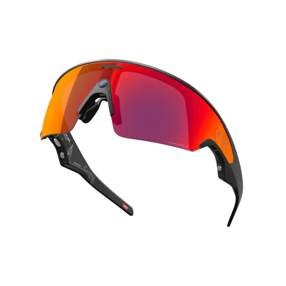 Meta x Oakley Sunglass Vanguard Prizm Road Lenses with Black Frame
