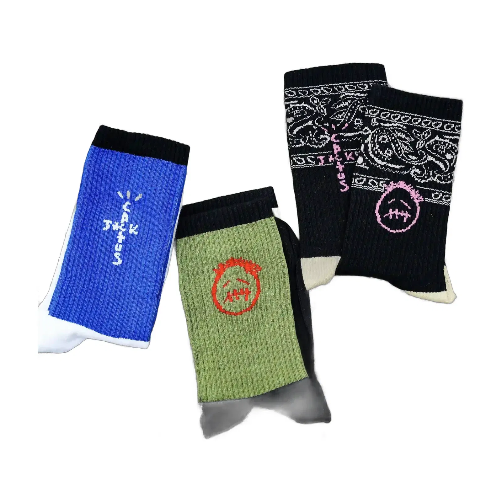 Travis Scott Socks Travis Socks Combo Pack of 3 Kicks Machine
