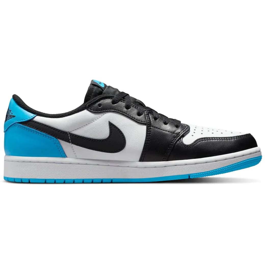 Air Jordan 1 Low Black Dark Powder Blue