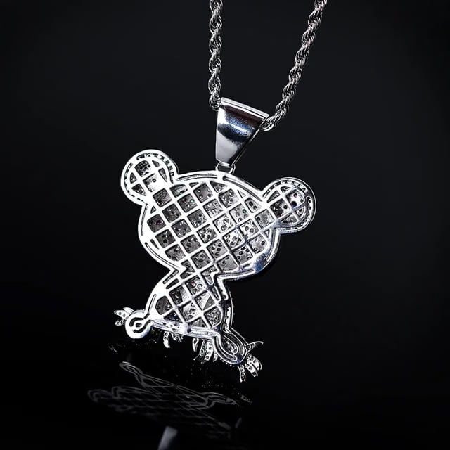 MURAKAMI PANDA ICED OUT PENDANT