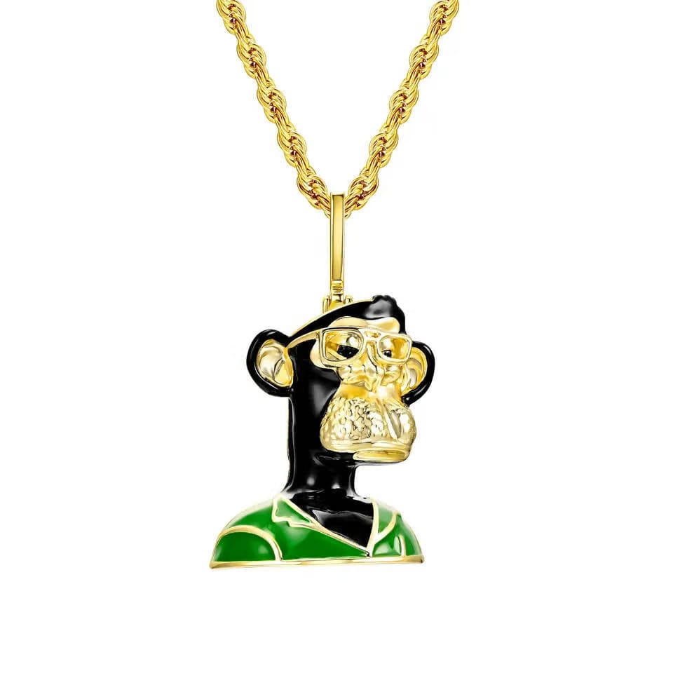 MULTIVERSE APE MONKEY NFT NO3857G-3 (GREEN)
