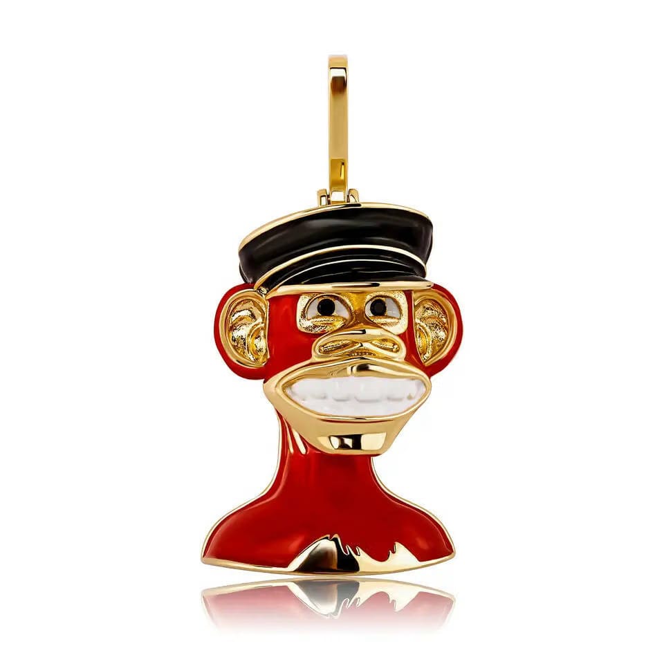 MULTIVERSE APE MONKEY NFT NO3857G-1 (RED)