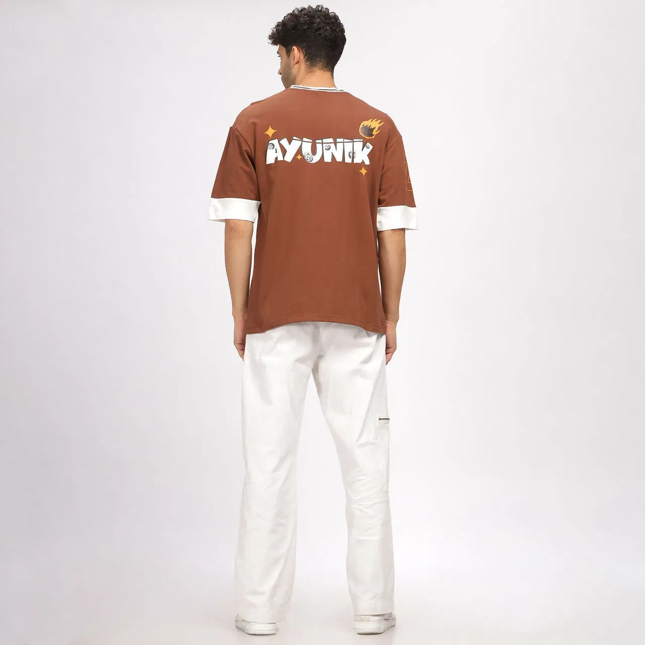 Rich Mocha Cut & Sew T-Shirt