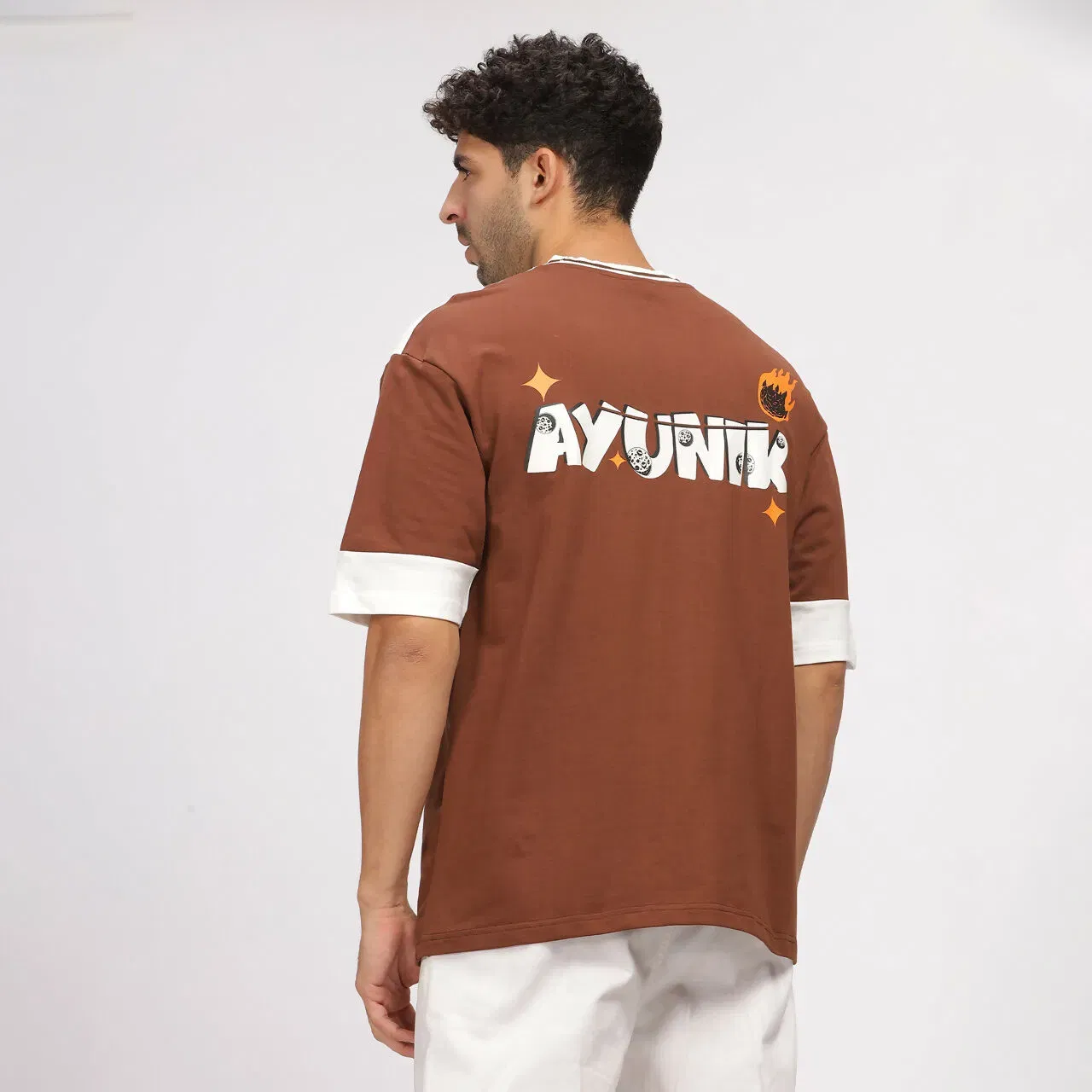Rich Mocha Cut & Sew T-Shirt