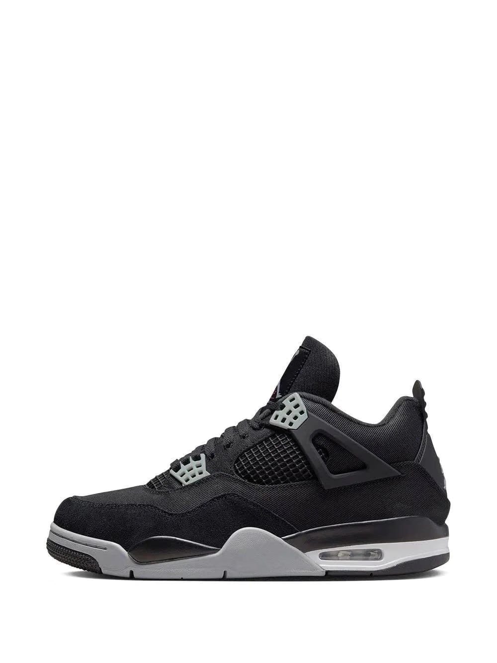 Air Jordan 4 Retro Black Canvas Sale