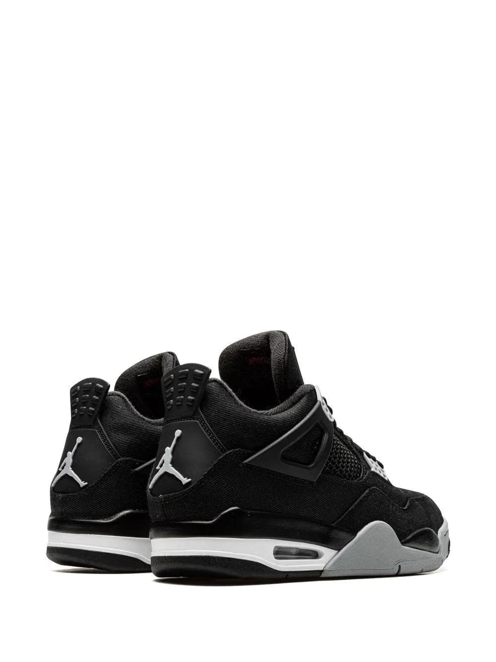 Air Jordan 4 Retro Black Canvas Sale
