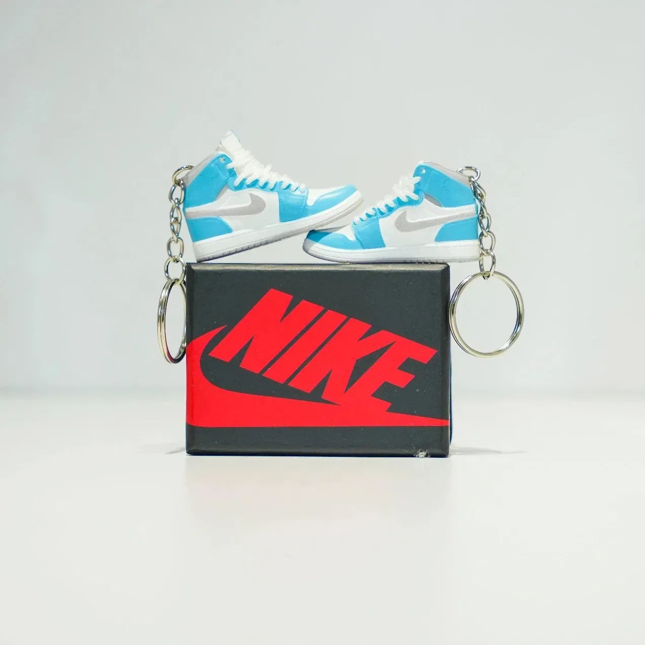 3D Sneaker Keychain With Box - AJ1 Hyper Royal